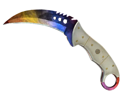 Marble Fade Talon Knife